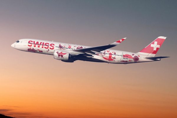 Darmowe odbieranie i przesyłanie wiadomości na pokładach SWISS