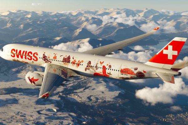 SWISS Wanderlust prezentuje wyjątkowe malowanie A350
