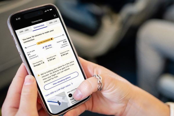 United Airlines z nowymi funkcjonalnościami w aplikacji mobilnej
