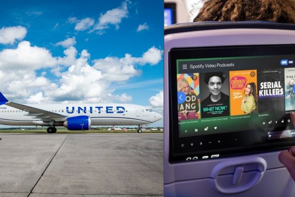 United Airlines i Spotify łączą siły. Nowy wymiar rozrywki pokładowej
