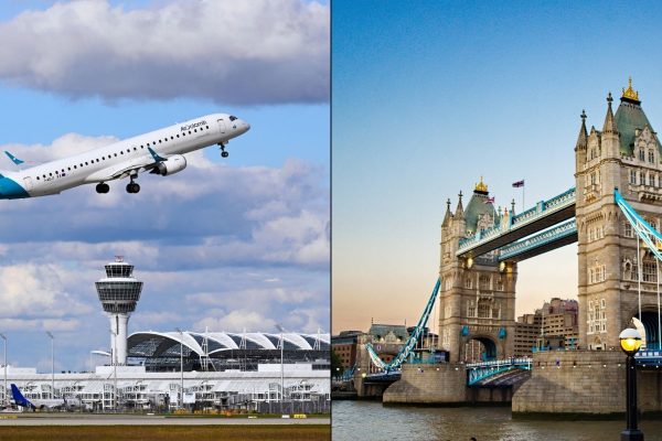 Air Dolomiti poleci na lotnisko London City