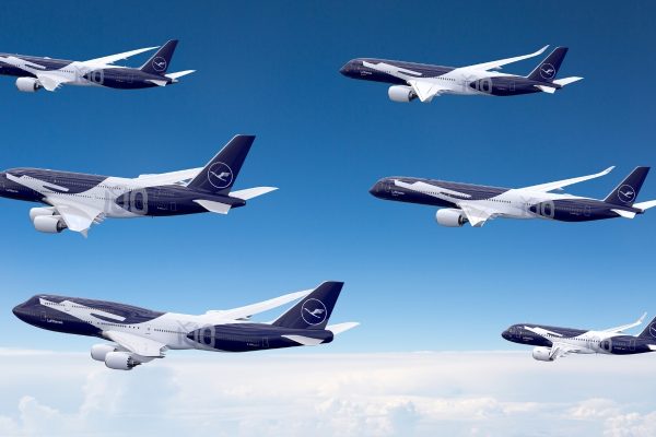 Jubileuszowa flota Lufthansy na 100-lecie istnienia linii