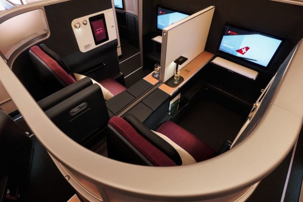 Na pokładach SWISS Senses do Seulu