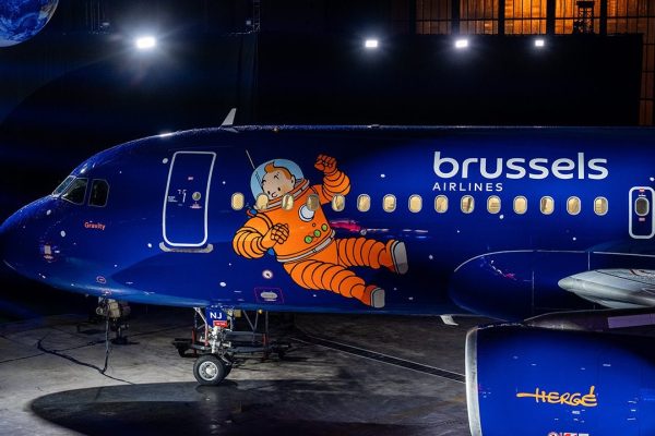Tintin w przestworzach. Brussels Airlines z kolejną belgijską ikoną.