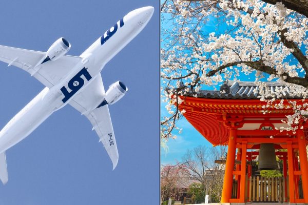 11 lotów tygodniowo do Tokio z LOT